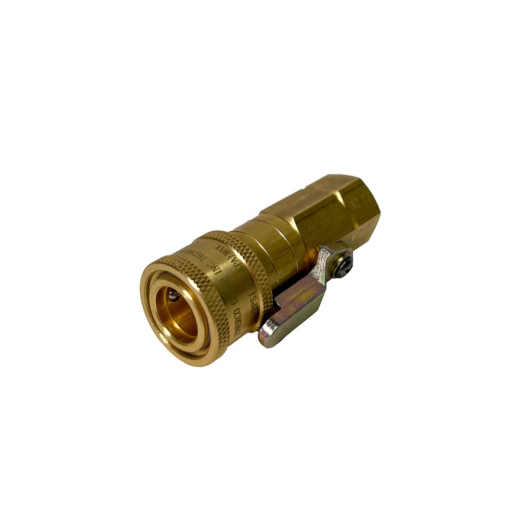 Propane/Natural Gas Connector Kit Mr. Heater F276182 with Shut-Off Valve & Excess Flow Plug Replaces F276181