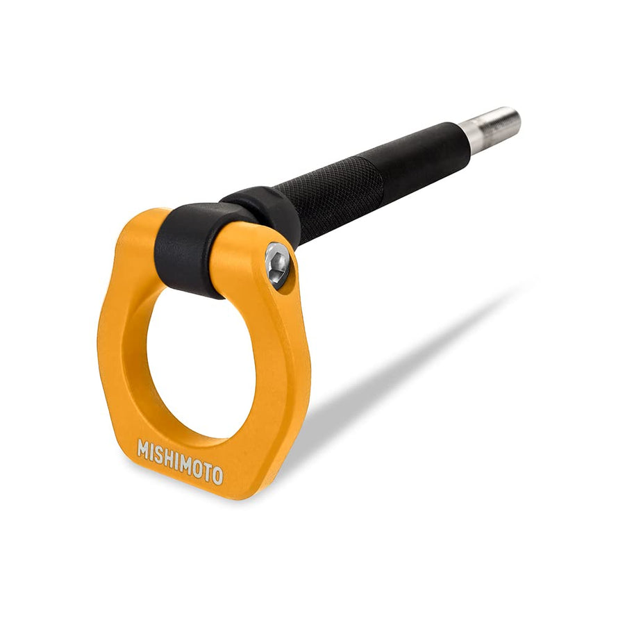 Mishimoto Tow Hook Racing, Front Compatible with Subaru WRX 2022+/Crosstrek 2018+, Gold