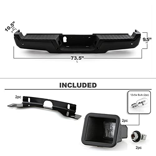 Bumper Xtune (RB-FF25017-WS-SET-BK)