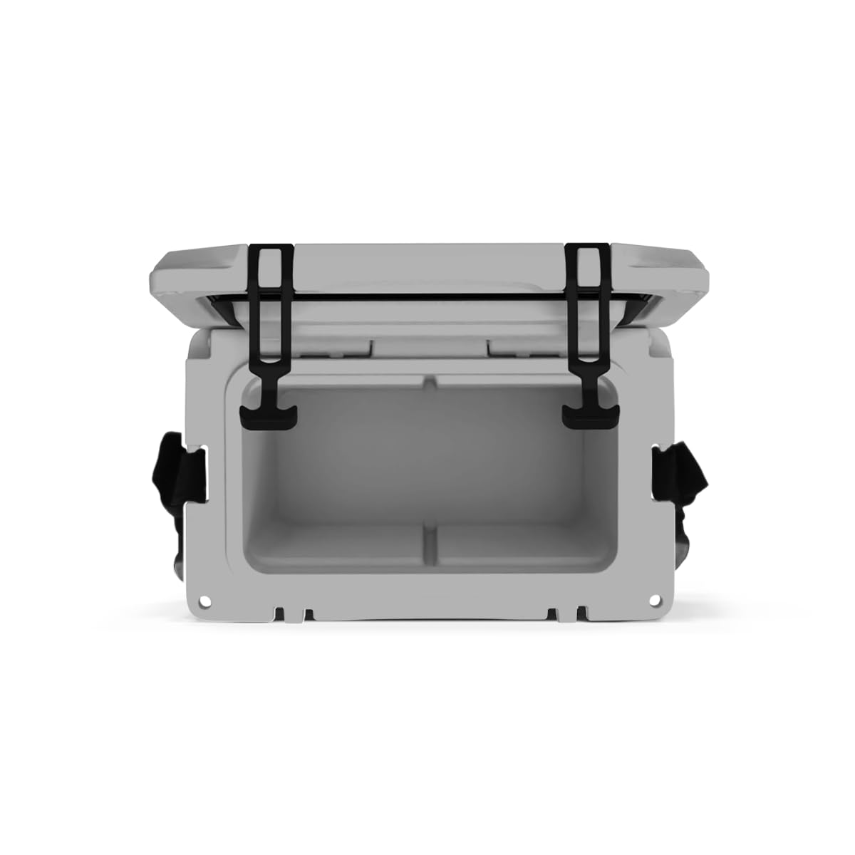 15 Cooler Grizzly | 15 qt Ice Chest Durable Rotomolded Insulated | Made in USA | Warranty for Life | For Beach Boat Camping Fishing Hunting | G15 | Gray
