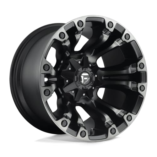 D851 VAPOR FUEL OFF-ROAD 20X9, 8X6.5, 5.79, 20mm MATTE BLACK GRAY TINT - D85120908257A