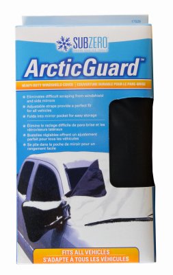 Heavy Duty Subzero Snow & Ice Windshield Cover, Fits Most Vehicles