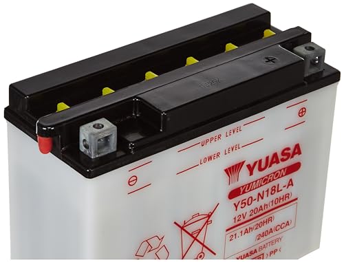 Y50N18L-A Yuasa YUAM2218Y Battery, multi-colored