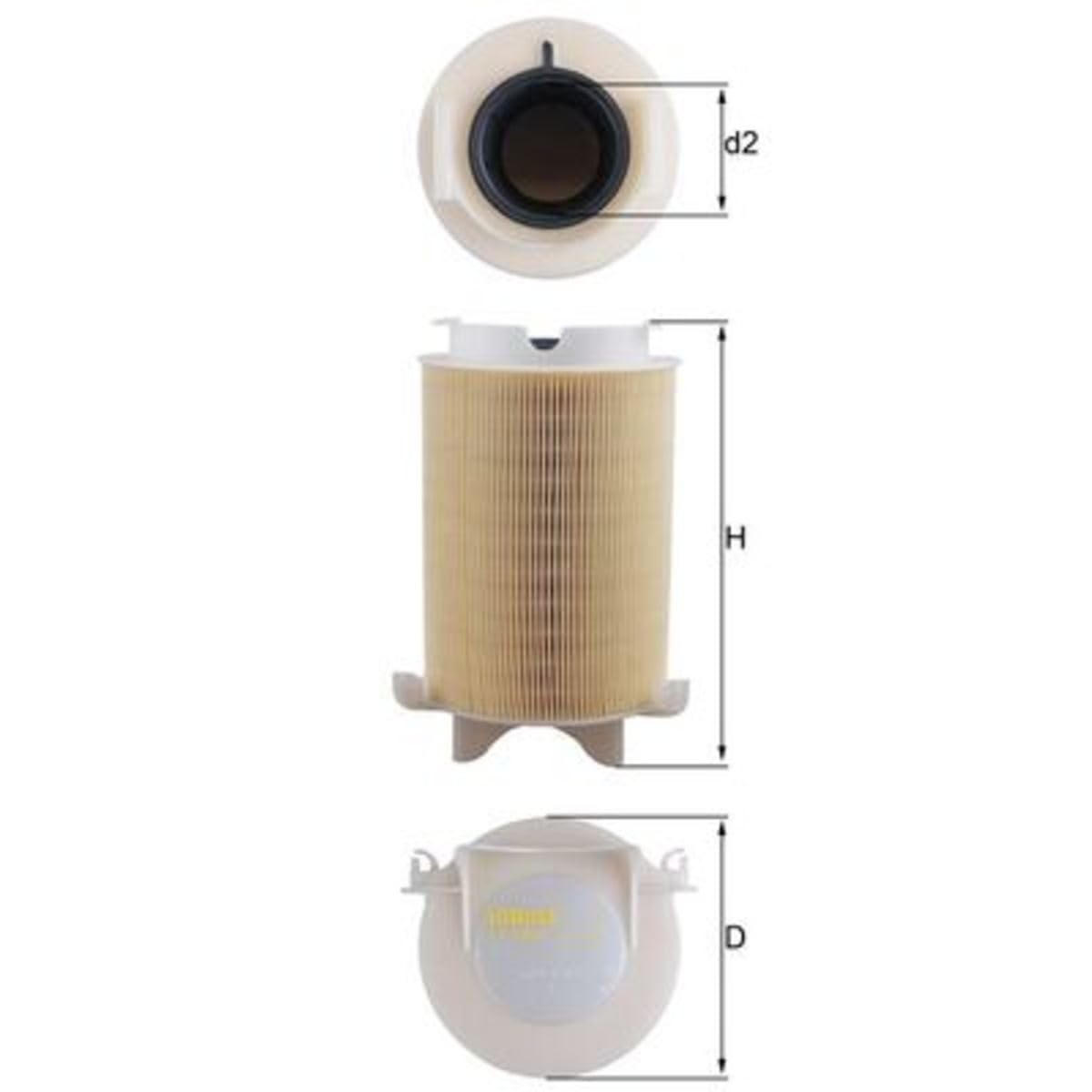 Air Filter MAHLE LX 1566