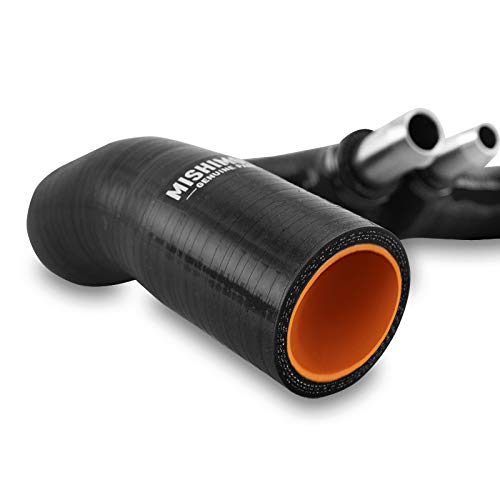 Mishimoto Silicone Coolant Hose Kit MMHOSE-JLP-18ABK, Compatible With 2018+ Jeep Wrangler JL 3.6L W/Automatic Transmission, Black