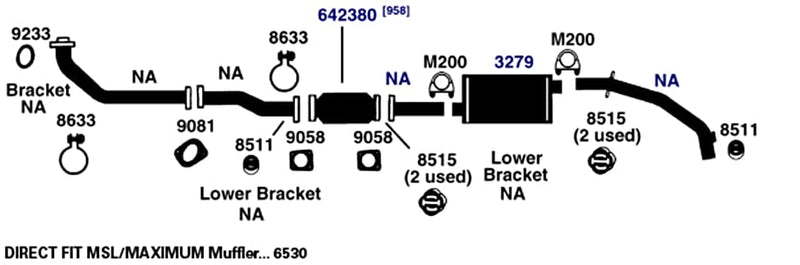 U Clamp AP Exhaust - 8633
