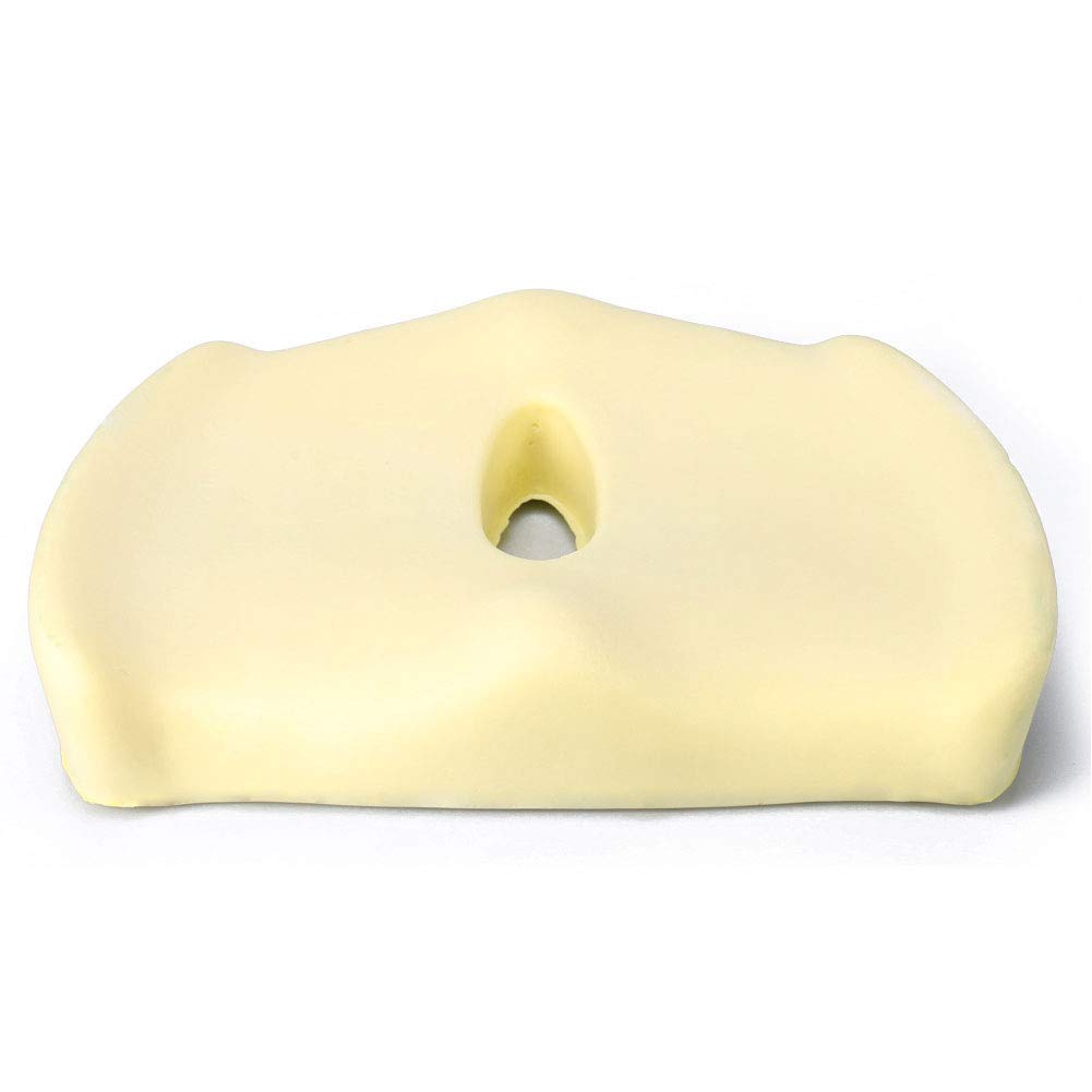 Comfortable Ganquer Seat Memory Foam Hollowed Out Office Chair Pain Relief Home Anti Slip Soft Breathable Portable Slow Rebound Ergonomic Removable Pad(2)