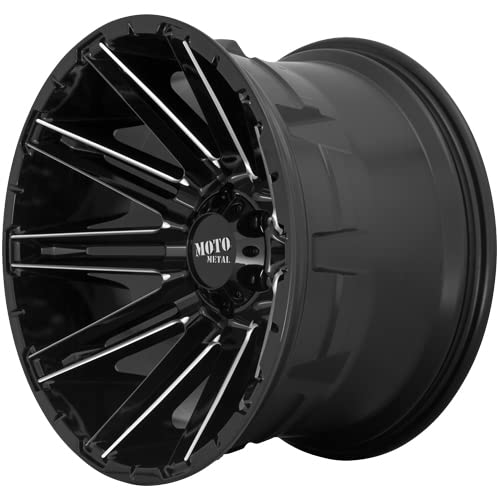 Moto Metal 20X12 MO998 G-BLK MILL -44MM - MO99821280344N