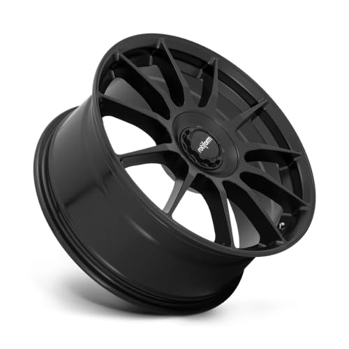 18x8.5 Rotiform R168 DTM Satin Black Wheel 5x4.25/5x112 (45mm)