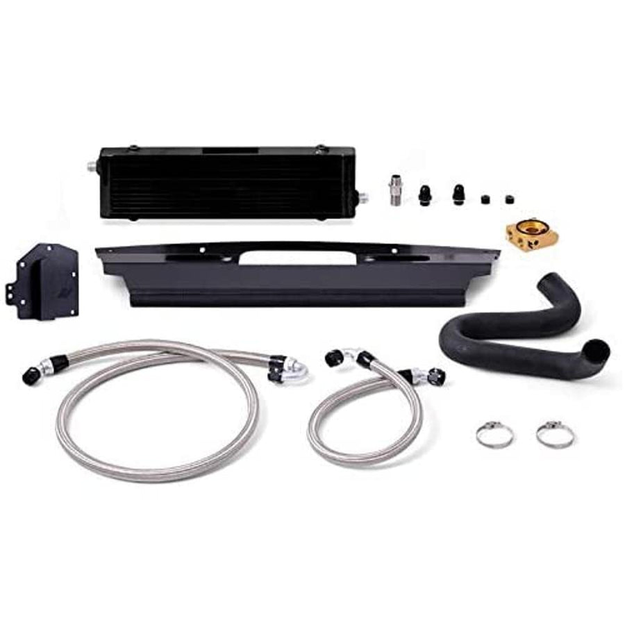 Mishimoto Thermostatic Oil Cooler Kit MMOC-MUS8-15TBKRHD, Compatible with Ford Mustang GT RHD, 2015-2017, Black