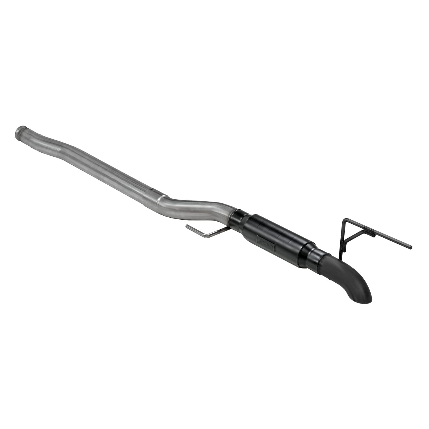 Outlaw Extreme Flowmaster 817958 Cat-Back Exhaust Kit 3 Inch 409 Stainless Steel Black Single Dump Style Turndown Compatible with 2020-2024 Jeep Gladiator JT 3.6L V6