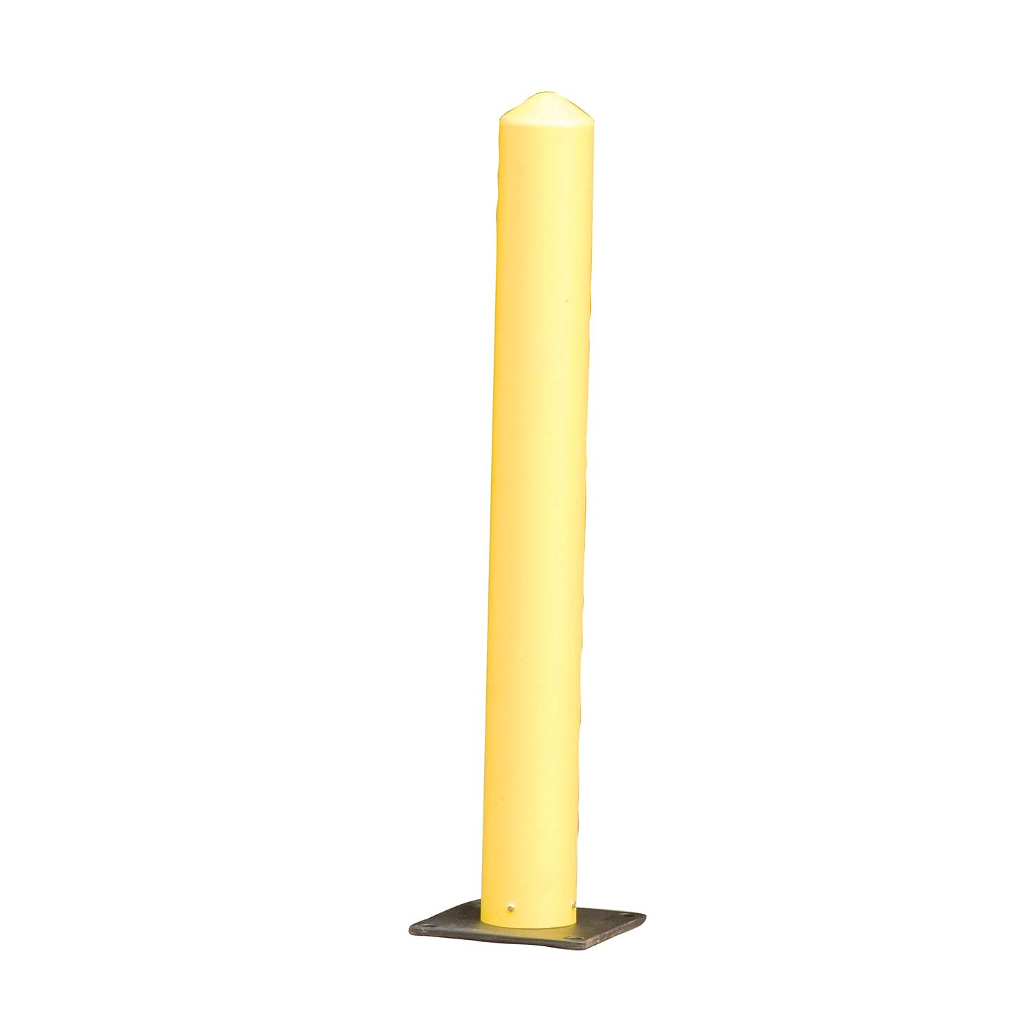 1733 Eagle Poly Bollard Post, 7" Width x 42" Height, Yellow