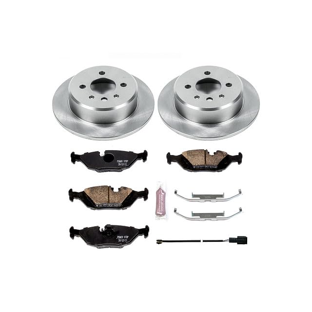 Power Stop KOE4804 Rear Replacement Brake Kit-OE Brake Rotors & Ceramic Brake Pads Autospecialty