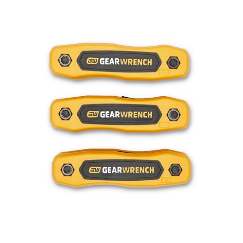 25 Piece GEARWRENCH SAE/Metric/Torx® Folding Hex Key Set - 83512