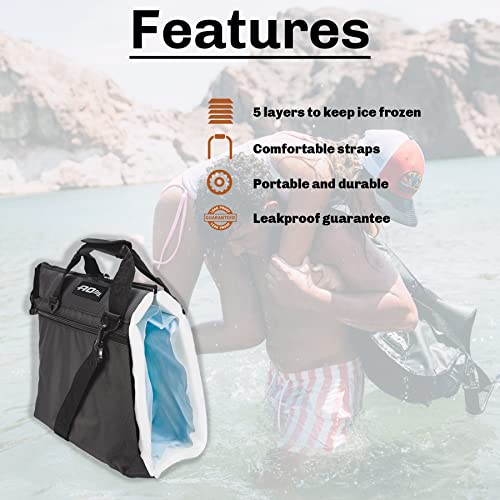 AO Coolers Soft Cooler, Elements 36 Pack, Manta, Grey Camo, 36 Pack,AOELMA36