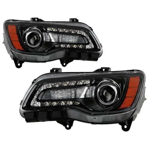OEM Style Xtune Headlights (HD-JH-CHR30011-OEBK-SET) (OE)