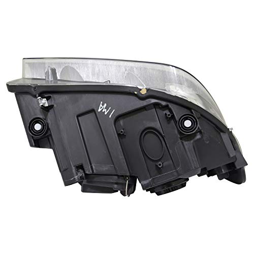 Left TYC Headlight Assembly Compatible with 2013-2015 BMW X1
