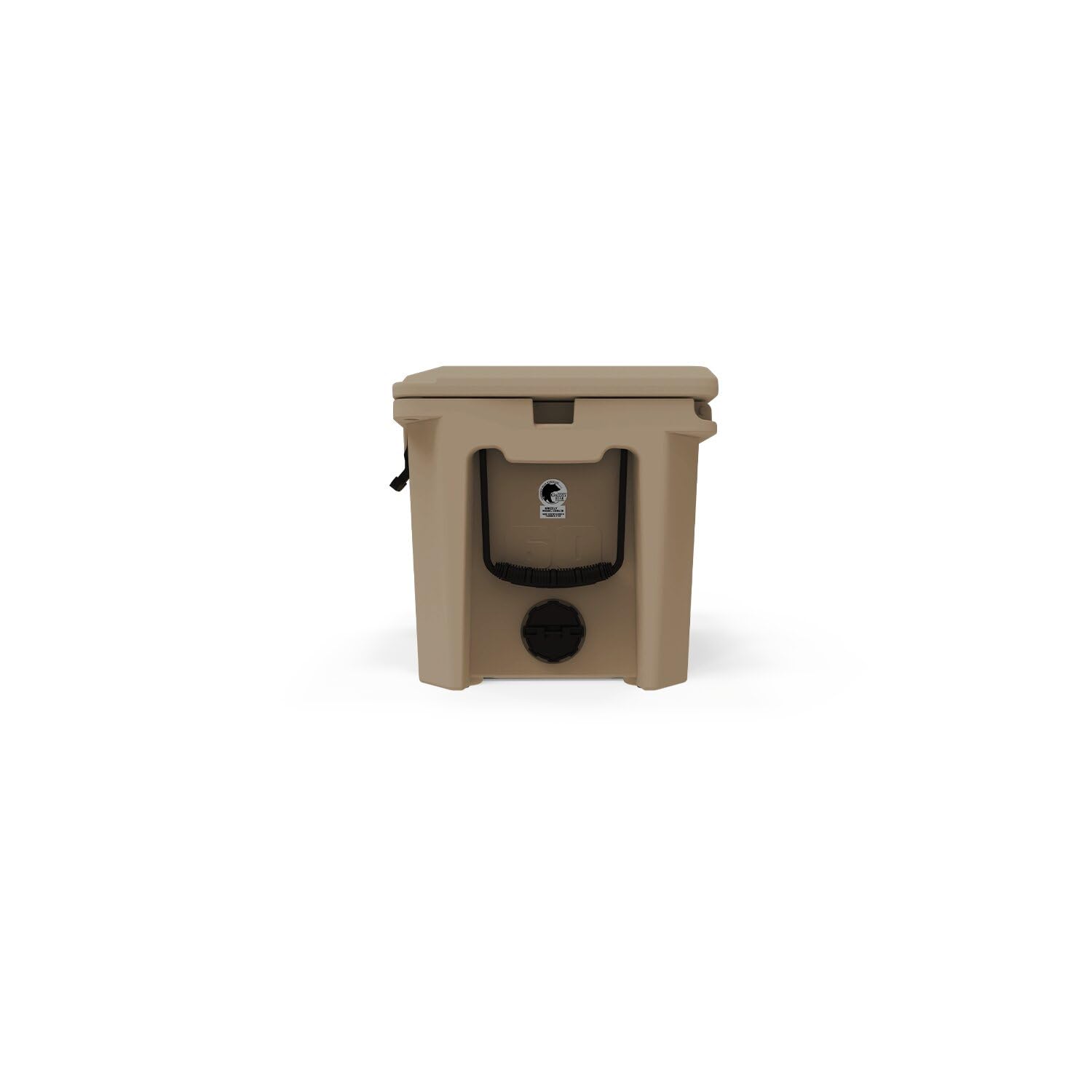 60 Cooler Grizzly | 60 qt Ice Chest Durable Rotomolded Insulated | Made in USA | Warranty for Life | For Beach Boat Camping Fishing Hunting | G60 | Tan