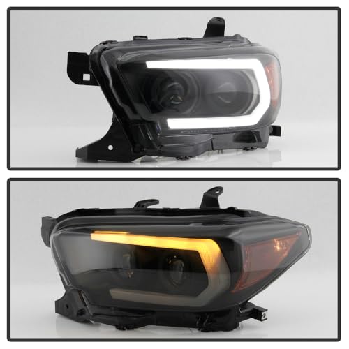 Projector Headlight Spyder - (PRO-YD-TT16V1-SEQ-BSM)