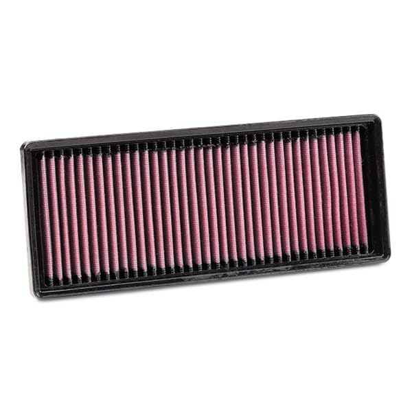 K&N Engine Air Filter: Replacement Car Air Filter, Reusable, Clean Every 75,000 Miles, Washable, Premium: Compatible with 2007-2015 SMART (Fortwo, Cabrio II), 33-2417