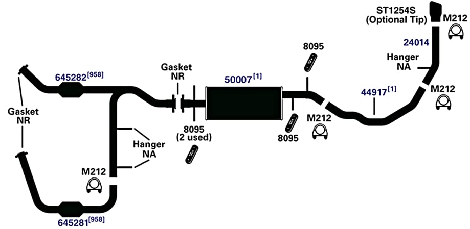 50007 AP Exhaust Muffler