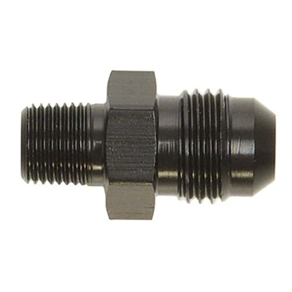 Blk St Fl To Pipe Adp -4an X1/4nptf