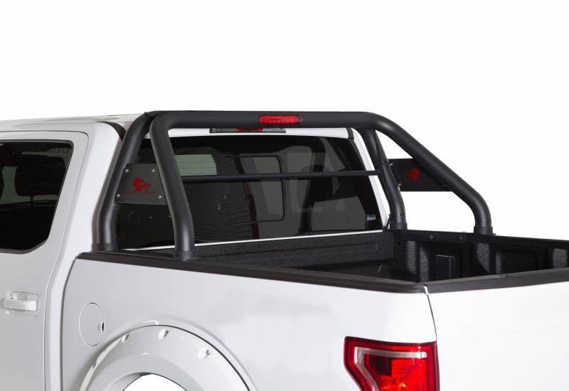 CLASSIC Black Horse Roll Bar Black Compatible with 00-24 Ram 2500/3500|01-24 Silverado 2500/3500 HD|00-24 F-150|17-24 Titan|2001-2024 Sierra 1500|07-24 Tundra|01-24 GMC Sierra 1500/2500 HD-RB001BK