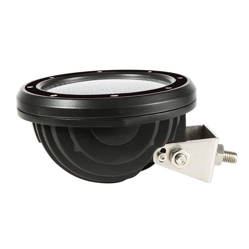 Grille Guard Kit Black Horse Modular Stainless Steel w/Pair of 5.3" Dia. LED Flood Lights w/Black Trim Rings Wiring Harness and Switch Compatible with 2019-2021 Chevrolet Silverado 1500