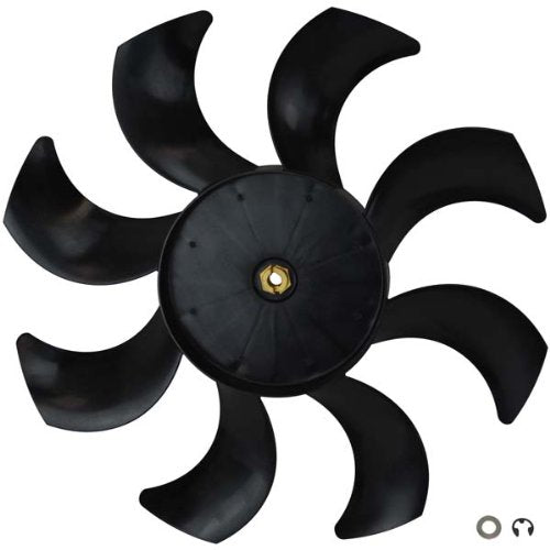 Electric Fan Blade Kit Flex-A-Lite 32111K Replacement Blade for Pusher Fan PN[133/143/430/440] Incl. Blade/Washer/E-Clip