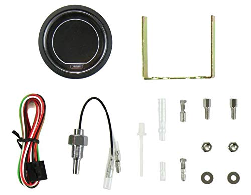EVO Series Oil Temperature Gauge- Electrical Red/Blue 52mm (2 1/16")