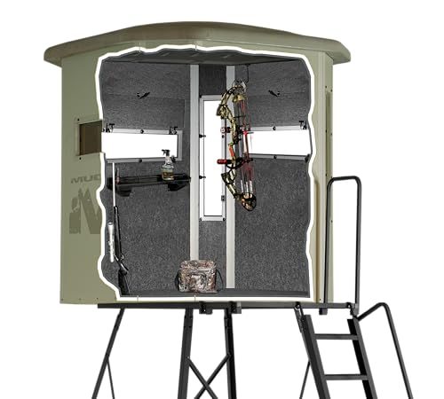Black Muddy Box Blind Bow Hanger, One Size