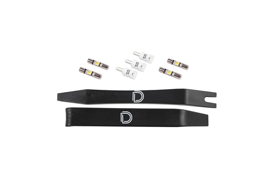 Diode Dynamics interior bulb pack LED compatible with Ford Fusion 2013-2020, Stage 1