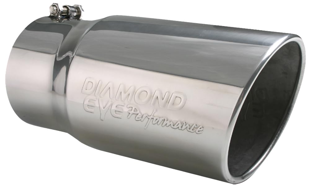 Diamond Eye TIP (4512BRA-DE) Diamond Eye Performance 4in-5inX12in BOLT-ON ROLLED ANGLE 15-DEGREE ANGLE CUT: EMBOSSED DIAMOND EYE