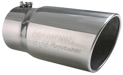 Diamond Eye TIP (4512BRA-DE) Diamond Eye Performance 4in-5inX12in BOLT-ON ROLLED ANGLE 15-DEGREE ANGLE CUT: EMBOSSED DIAMOND EYE
