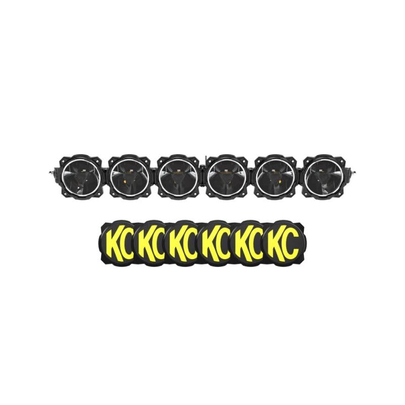 Bronco KC Hilites Bumper Mounted 39" Gravity® Titan™ LED Light Bar - 6-Light