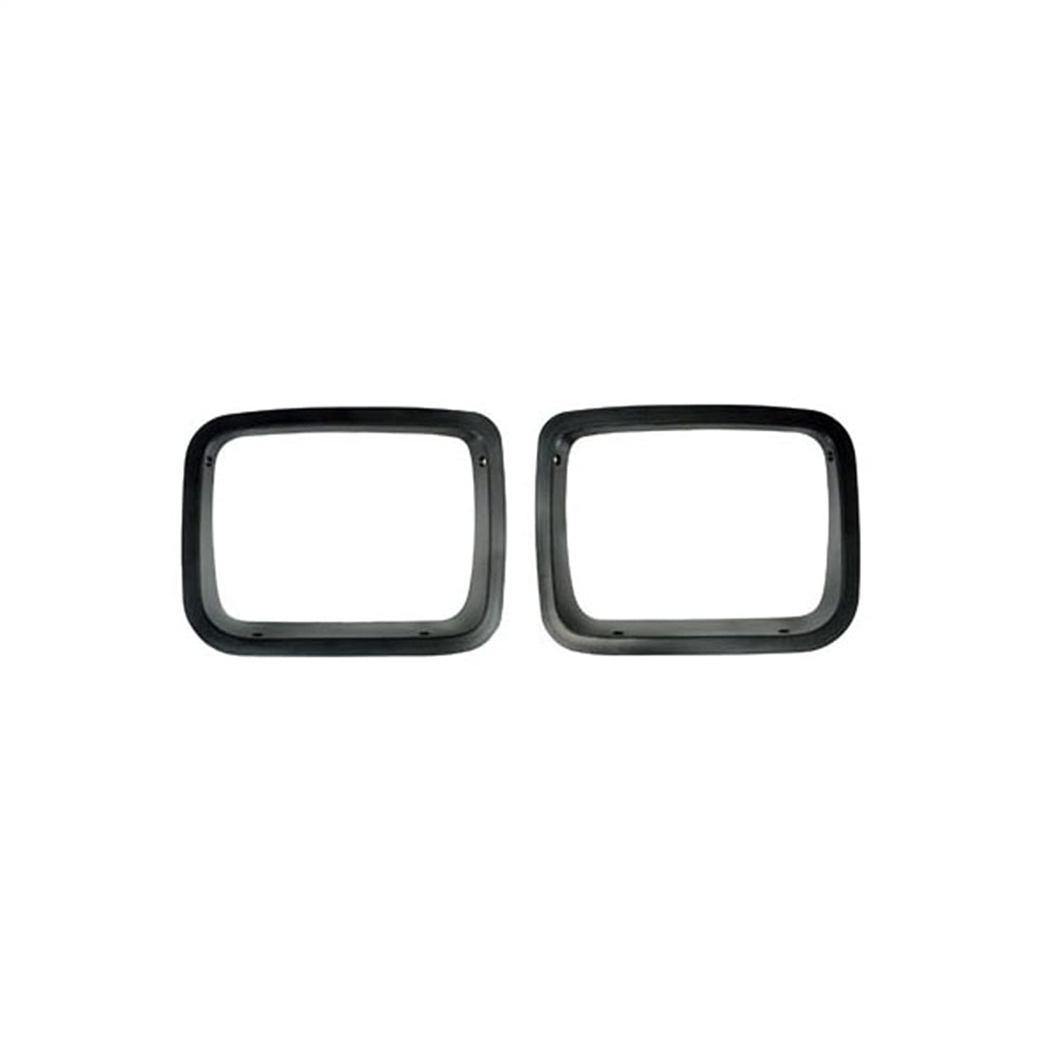 Headlight Bezel Kit, Black | Rugged Ridge | 12419.24 | Fits 1987-1995 Jeep Wrangler YJ