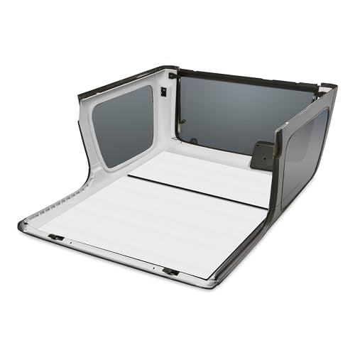 Design Engineering 050145 Boom Mat Sound Deadening Headliner White Compatible with Jeep Wrangler with Factory Sound Bar (1997-2002) and TJ Without Roll Bar Speakers (1997-2006)