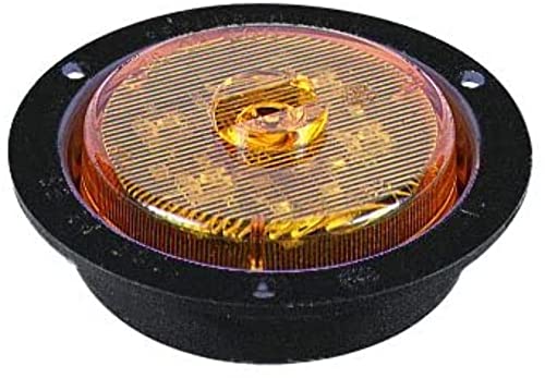 M163FA Peterson Led Marker/Clearance, Pc, Round, Flange, 2.5"