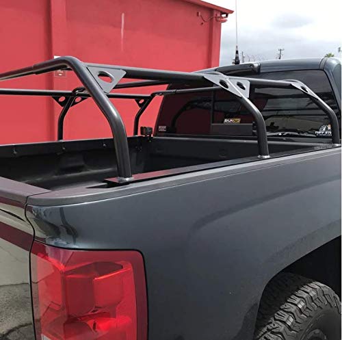 Tuff Stuff Roof Top Tent Overland Truck Bed Rack Adjustable Powder Coated 51 inch TS-UBR-PDR-60