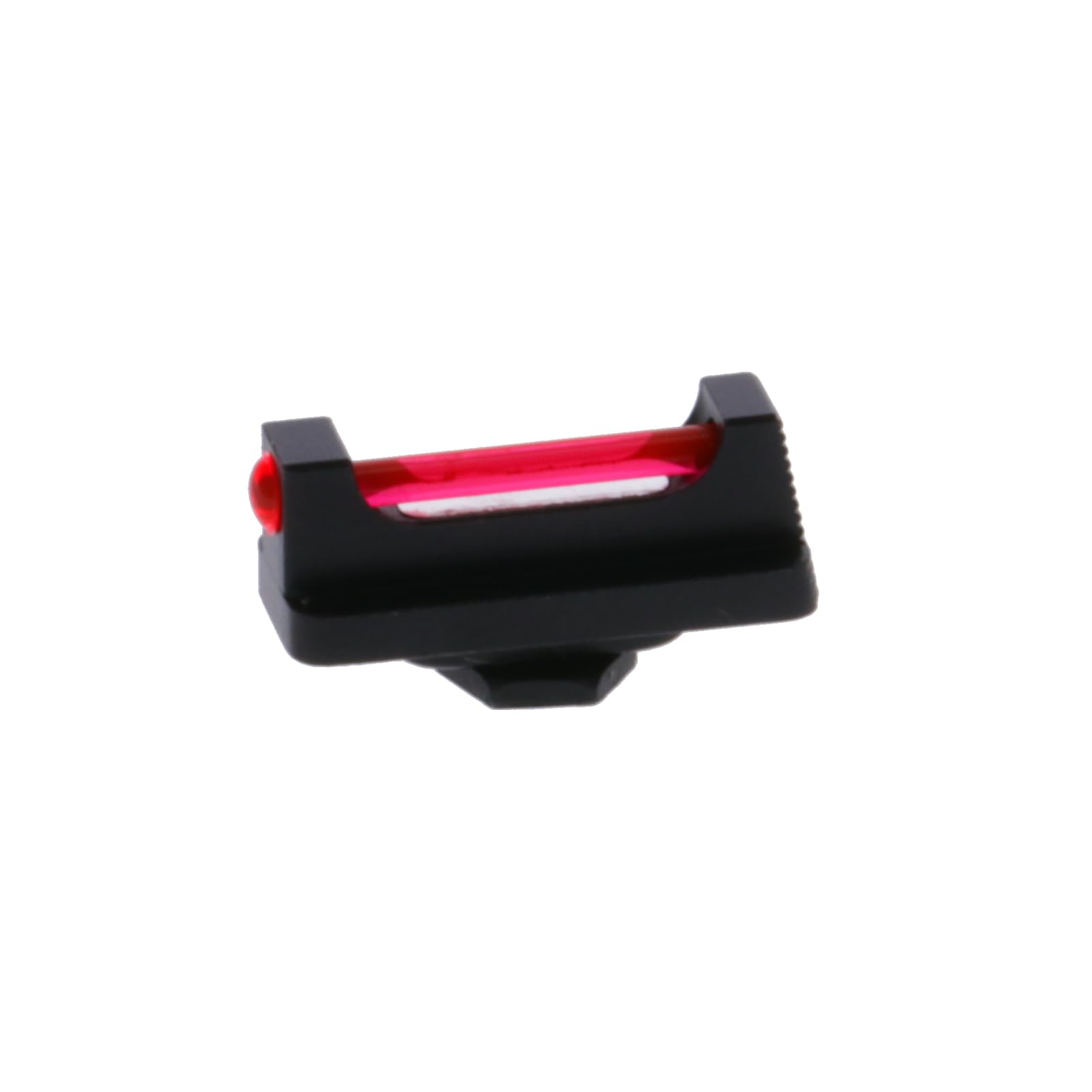 Fiber-Optic TRUGLO Pro Handgun Night Sight with Extra Fibers & Reflector Tape | Compact Durable Competition High-Visibility Sight for Handguns, Compatible with Walther Q5, Front Only