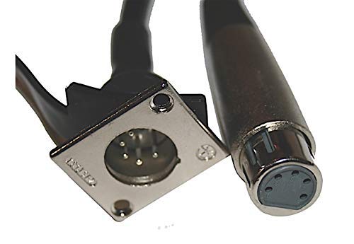 Winch Bulldog 20309-3 Ft Plug Extension 5 Prong Standard Series 10041X , Black