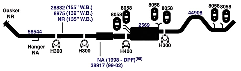 Pipe AP Exhaust 44908