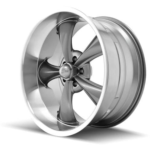 695 Ridler Style 695 Grey Wheel with Machined Lip (20x10"/5x120.65mm)