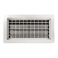 White Witten 306mwh Replacement Auto Foundation Vent