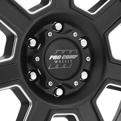 Pro Comp PXA43 Alloys 20X9 6X5.5 S-BLK MILL 0MM - PXA5143-2983