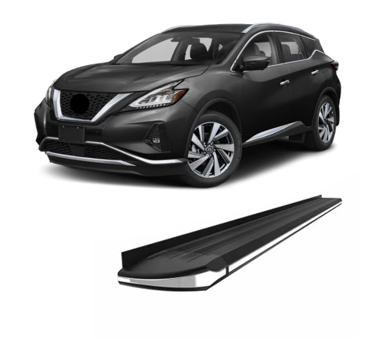 Exceed Black Horse Running Boards Compatible with 2015-2023 Nissan Murano (Excludes 2-Door Model)-EX-NIMU-15