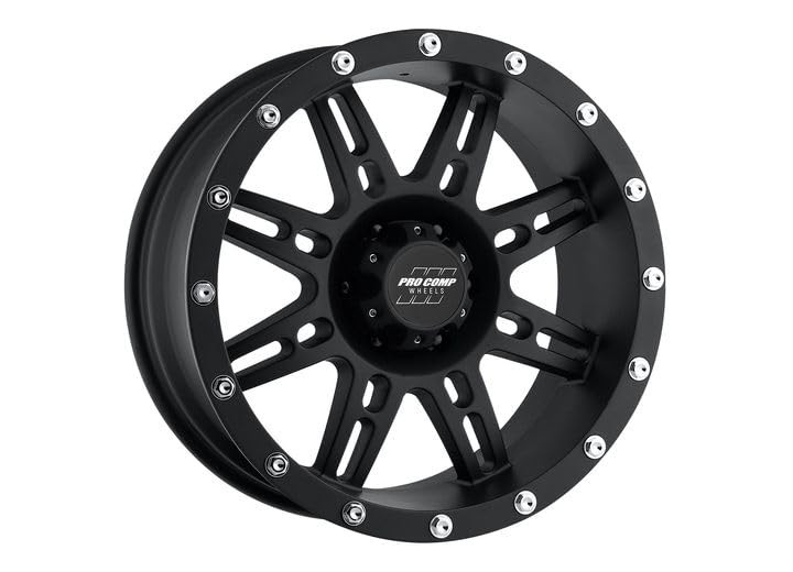 PXA31 Pro Comp Alloys 18X9 6X5.5 F-BLK 0MM - PXA7031-8983
