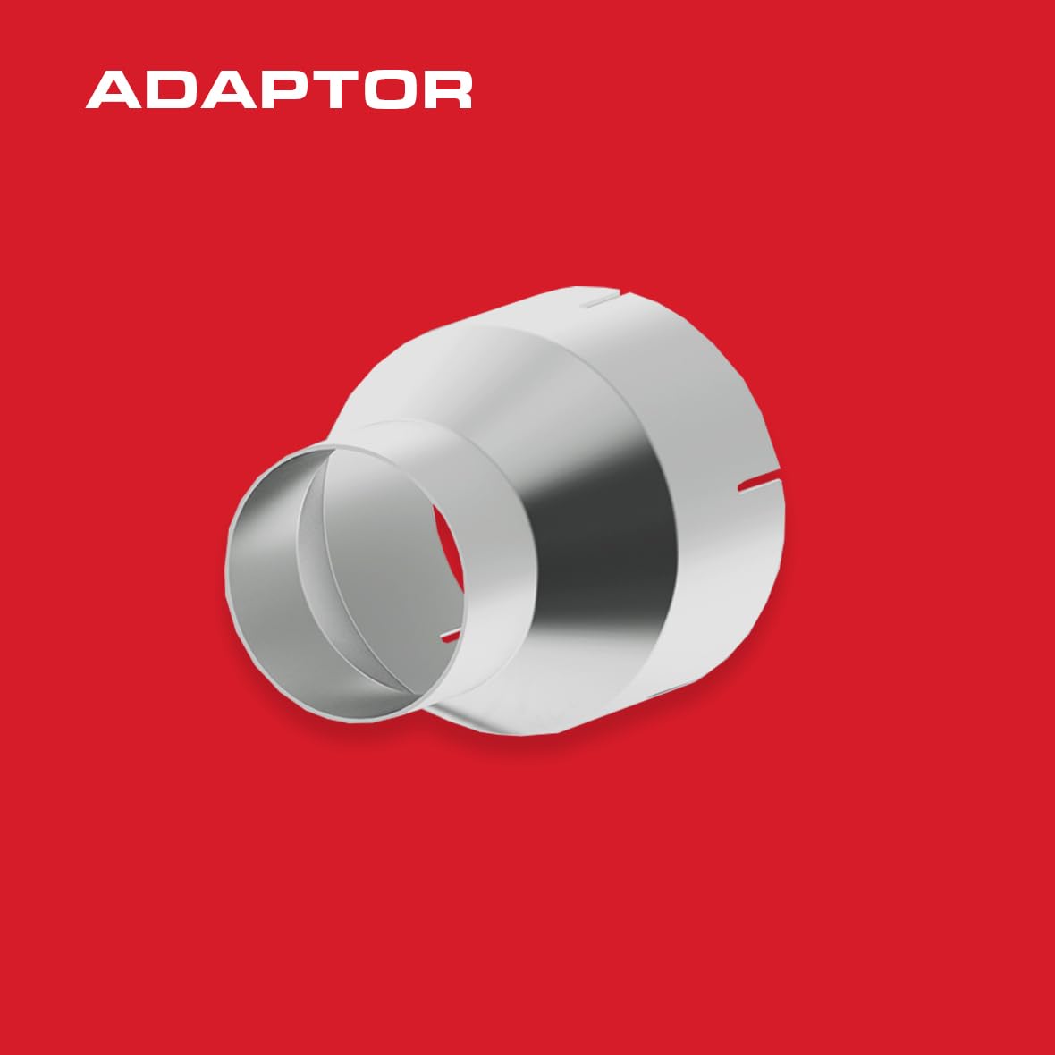 MBRP 4" I.D. to 5" I.D. 7" Length T409 Stainless Steel Exhaust Adapter