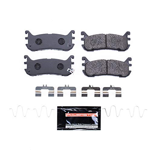 Power Stop 636 PST Track Day Brake Pad For Ford Escort 1997-2003 Mazda Miata 1994-1997 Mazda Miata 1999-2005 Mazda Protege 1995-1998 Mercury Tracer 1997-1999 [Vehicle Specific]