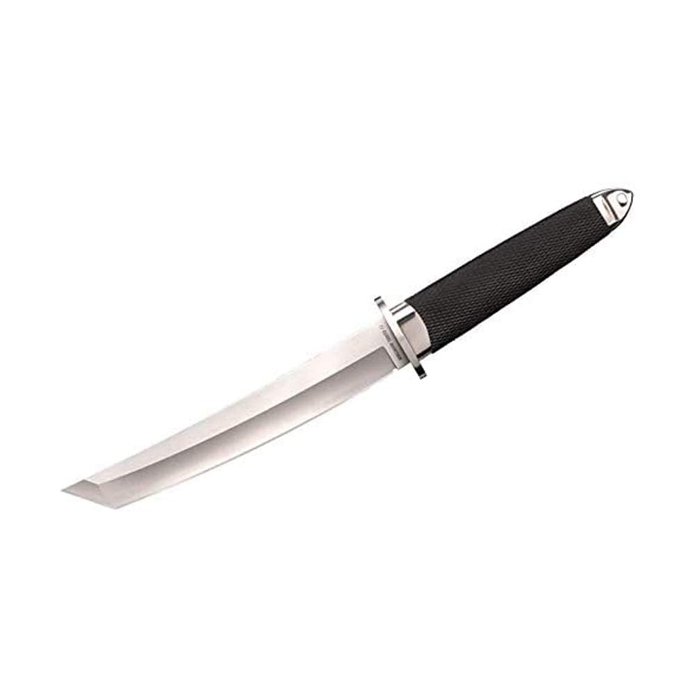 Cold Steel Tanto Magnum 7.5" VG-10 San Mai Razor-Sharp Blade 5.625" Kray-Ex Handle Military Tactical Fixed Blade Knife w/Secure-Ex Sheath
